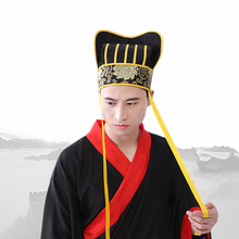 4 styles han dynasty hats chinese ancient dynasty minister hats halloween cosplay cap han clothing accessories carnival cap 2024 - buy cheap