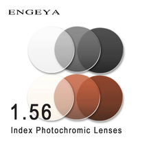 ENGEYA 1.56 Index Prescription Photochromic Lenses Transition Grey Brown Lenses for Myopia Hyperopia Optical Sunglasses Lens 2024 - buy cheap