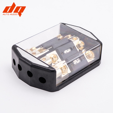 80A 100A 150A Car Truck Audio Amplifier Circuit Fuse Holder Style Stereo Subwoofer Refit Fuse Adapter Box 1 In 4 Way Out 2024 - buy cheap