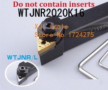 WTJNR2020K16/WTJNL2020K16 сменный внешний токарный держатель инструмента, токарный станок с ЧПУ токарный резец, держатель токарного инструмента для TNMG160404/08 2024 - купить недорого