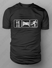 Eat Sleep Ski Tshirt Skiing Downhill Cross-Country Xc Touring T-Shirt Men 2019 New Print Men T Shirt Summer Awesome Shirts 2024 - buy cheap