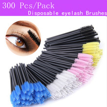 300 Pcs/Pack eyelash extensions Disposable Micro lash Brushes Makeup eye lashes Mascara Applicator Wand Lip makeup tools 2024 - buy cheap