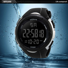 Luxury Men Analog Digital Military Sport LED Waterproof Wrist Watch man Fitness Multi-function Relogio Masculino Dropshipping S7 2024 - buy cheap