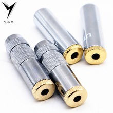 10pcs HiFi DIY Hi-end Gold Plated Brass 62% Copper 3.5mm female audio jack Headphone Earphone Connector Plug 2024 - buy cheap