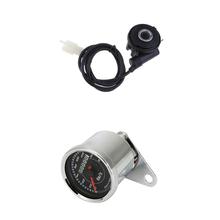 12V Motorcycle Dual LED Odometer Speedometer KPH With Sensor Cable 3 Wires 2024 - buy cheap