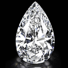Piedra de circonia cúbica en forma de pera, Diamante de imitación de alta calidad, Color claro, para fabricación de joyas DIY, Gema para uñas 2024 - compra barato