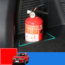 Trunk fire extinguisher bracket modified accessories auto supplies storage box For Nissan X-trail X trail T32 2017-2020 2024 - buy cheap