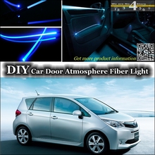 Luz de ambiente interior Tuning atmósfera banda de fibra óptica luces para Subaru Trezia iluminación de panel de puerta interior no la luz 2024 - compra barato