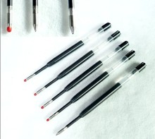 Оптовая продажа, шариковая ручка, гелевые чернила, синий и черный цвет на выбор, шариковая ручка, заправка 2024 - купить недорого