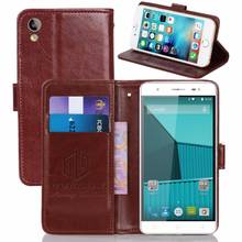 GUCOON Vintage Wallet Case for Senseit E500 5.5inch PU Leather Retro Flip Cover Magnetic Fashion Cases Kickstand Strap 2024 - buy cheap