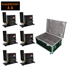 TIPTOP CO2 Jet Machine 6 Unit Packing by 6in1 Flight Case/Stackable Road Case with Wheels Under China Guangzhou City Supplier 2024 - buy cheap