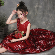 PLBBFZ-vestido de flores para niñas, vestido de fiesta para niña, vestido de princesa, disfraz de bebé, traje de primer tutú de comunión 2024 - compra barato