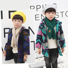 Wool Coat For Boys Woolen Outerwear Boys Winter Jacket Children Clothing 2018 Single-breasted Wool Coat Child Boys Winter Coats 2024 - buy cheap