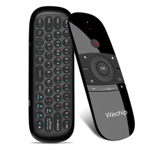 Wechip W1 2.4G Air Mouse Wireless Keyboard Remote Control Infrared Remote Learning 6-Axis Motion Sense for Smart TV Android TV 2024 - buy cheap