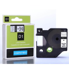 For DYMO D1 Label Tape 12mm x 7m black on white 45013 2024 - buy cheap