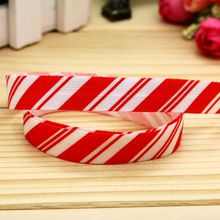 5/8'' Free shipping Fold Elastic stripe printed headband headwear hairband diy decoration wholesale OEM H5326 2024 - buy cheap