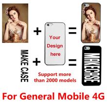 DIY Personalized custom photo name Customize printing your design picture cover case for General Mobile 4G 2024 - buy cheap
