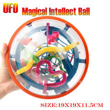 99 Steps 3D puzzle UFO Ball Magic Intellect Ball Puzzle IQ Balance Logic Ability Game Educational toys for Children adults 2024 - buy cheap