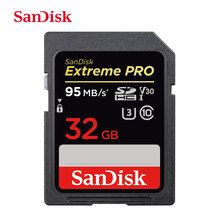 SanDisk-tarjeta de memoria Digital SD PRO, 95 M/s, 32GB, SDHC, 64GB, 128GB, 256GB, 170 M/s, SDXC, Clase 10, V30, U3, 4K 2024 - compra barato