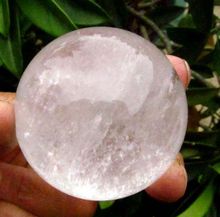 SCY fa88004309047 <+ 320g 68 mmAAA cuarzo transparente NATURAL claro cristal esfera bola curación 2024 - compra barato