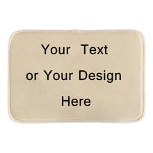 Custom Door Mats Print Your Text Or Design Personalize Decorative Door Mats For Bathroom Livingroom 2024 - buy cheap