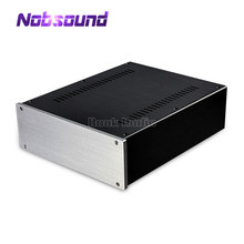 Nobsound-carcasa de amplificador de potencia de chasis de aluminio, carcasa combinada de caja DIY, W260 * H90 * D311mm 2024 - compra barato