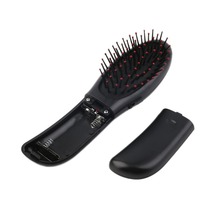New Electric Vibrating Hair Brush Comb Massager Black Hair Scalp Head Blood Circulation Massager Comb Brush Black 2024 - buy cheap