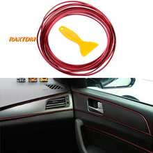 5m Car Interior Mouldings Trim Decorative Strip Line for Infiniti FX35 FX37 EX25 G37 G35 G25 Q50 QX50 EX37 FX45 G20 JX35 J30 M30 2024 - buy cheap