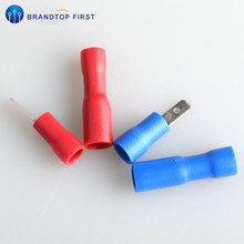 2.8mm Red/Blue 25 Female 25 Male Electrical & Wiring Connector Insulated Crimp Terminal Spade 2024 - buy cheap