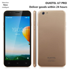 Oukitel U7 Pro 5.5 inch IPS HD MTK6580 Quad Core Smart Phone Android 5.1 1GB RAM 8GB ROM 13.0MP Dual Sim GPS WCDMA 3G Cell Phone 2024 - buy cheap