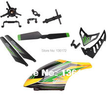 original Wltoys V912  2.4G RC helicopter spare parts kits canonpy +blades+main shaft+swash plate 2024 - buy cheap