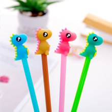 4pcs Creative Cute little dinosaur gel pen Signature Pen Escolar Papelaria School  stationery Office Supply Promotional Gift 2024 - buy cheap