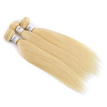 Links Hair 8- 30“ 613 Blonde Brazilian Hair 3 Bundle Straight Weave Remy Human Hair Weft 26 28 30 Inch Human Hair Bundles 2024 - buy cheap