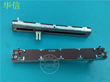 10 peças misturador de potenciômetro deslizante linear 10mm b100k/cabo único cabo 10mma 2024 - compre barato