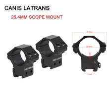 Canis Latrans-accesorios tácticos para airsoft, anillos de alcance de 25,4mm, 11mm, montaje de riel para Mira de rifle de caza, GZ24-0107B 2024 - compra barato