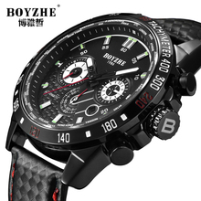 BOYZHE Brand Sports Military Watches Mens Automatic Mechanical Watch Men Chronograph Waterproof Luminous Relogio Masculino 2019 2024 - buy cheap