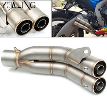 51MM Universal Modified Motorcycle Scooter Exhaust Pipe Muffler Escape Moto db killer FOR HONDA CBR600RR F2 F3 F4 F4I CBR 600 F5 2024 - buy cheap