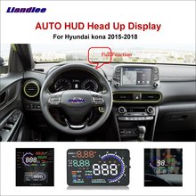 Car Head Up Display Full Function HUD For Hyundai Kona 2015-2018 Safe Driving Screen OBD Data Projector Windshield Accessories 2024 - buy cheap