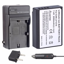 PROBTY 1pcs 2000mAh LP-E10 LP E10 lpe10 Battery AKKU + Charger For Canon 1100D 1200D 1300D Rebel T3 T5 KISS X50 X70 camera 2024 - buy cheap