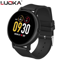 Luoka-smartwatch s666, relógio inteligente com tela sensível ao toque 2.5d, monitoramento da frequência cardíaca, à prova d'água, ip67, suporta chamadas para celulares ios e android 2024 - compre barato
