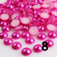 12 colors Half Round Pearl beads Beads Flatback Cabochon Scrapbooking Craft For Diy 10000pcs 2mm BMZZ02m 2024 - buy cheap