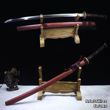 Genuine Kawashima Sword HY-251 Handmade Japanese Katana T10 Clay Temper Blade Real Hamon Razor Sharp Full Tang-2018 New Arrival 2024 - buy cheap