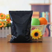 Free Shipping 100pcs/lot (10cm*15cm) Black Resealable Plastic Bag Ziplock Packaging Bags PE Zip Lock Bags.thickness:0.2mm 2024 - buy cheap