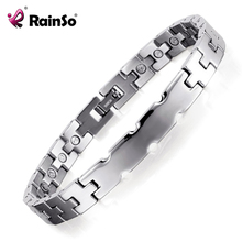 Rainso Magnet Bracelet Bangles for Women Health Hologram Bangles for Men Friendship Luxury Jewelry Male Classic Wristband 2024 - buy cheap