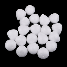 20Pcs 30x35mm Modelling Polystyrene Styrofoam Foam Ball White Craft Balls Solid Drops For DIY Christmas Wedding Party Decoration 2024 - buy cheap