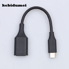 Kebidumei AK Новый Micro USB-C 3,1 Type C штекер к USB 3,0 кабель USB адаптер OTG кабель для передачи данных зарядное устройство Синхронизация зарядный кабель 2024 - купить недорого