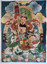 Colección China, el bordado de Thangka, el rey de la riqueza, diagrama/3 2024 - compra barato