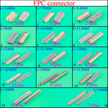 FPC connector socket for 13 21 23 25 31 33 35 39 45 51 61 41 57 71 pin Display screen Connector Port on Motherboard on mainboard 2024 - buy cheap