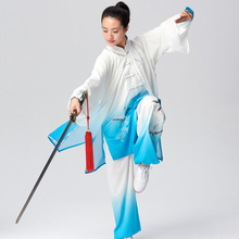 Chinese Tai chi clothing taiji uniform Martial arts suit wushu clothes kungfu outfit for women men girl boy kids children adults 2024 - buy cheap