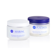 JYP NewZealand Marine Collagen Nourishin Day Cream+Sheep Placenta Night Face Cream Sets Rejuvenation Cream Easy absorbing cream 2024 - buy cheap
